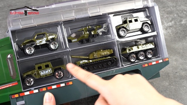 Amazon.com: LovesTown Military Truck Set with 30 Soldiers, 13pcs